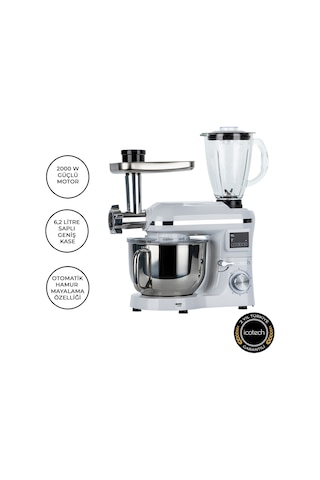 Icotech SM50 2000W 6.2 L Pro Hamur Yoğurma Makinesi