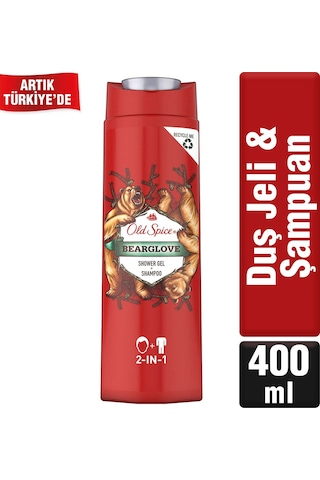 Old Spice Bearglove Duş Jeli ve Şampuan 400 ML
