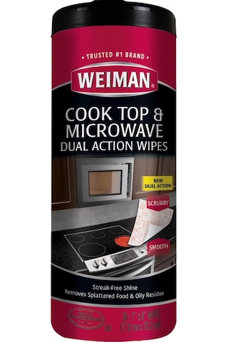Weiman Cam Setüstü Ocak Ve Mikrodalga Temizleme Mendilleri 30 Adet