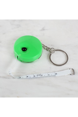 Büro Ev Ofis İçin 1,5mt Ölçer Yeşil Şerit Metre Otomatik Mezura Diğer