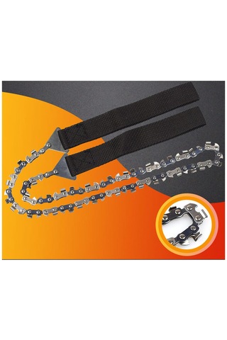 Suntek Halat El Zinciri Testere 25" Yüksek Uzanımlı Siyah