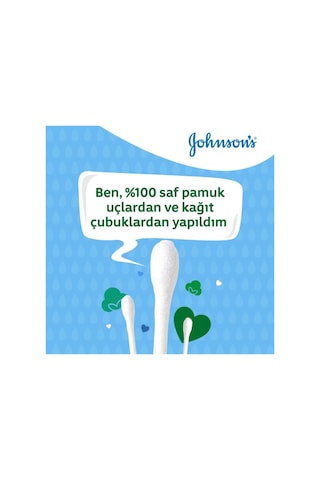 Johnson's Kulak Temizleme Pamuğu 200'lü