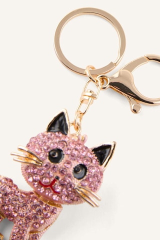 Defacto Kadın Boncuklu Kedi Anahtarlık H6436AXNS