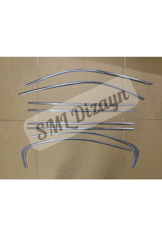 Bmw F30 Krom Cam Çıtası Nikelaj Tamtur F30 Cam Çerçevesi