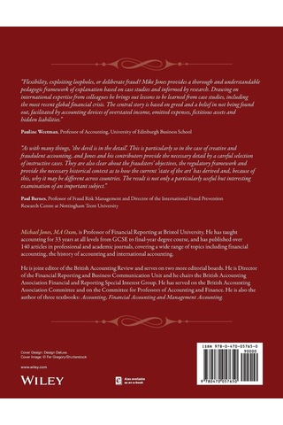 Creative Accounting, Fraud And International Accounting Scandals