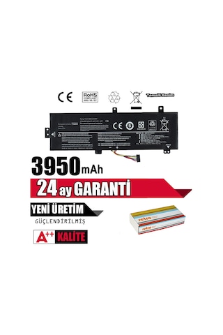Lenovo Uyumlu Ideapad 510-15Ikb 80Sv. 510-15Isk 80Sr Batarya Pil