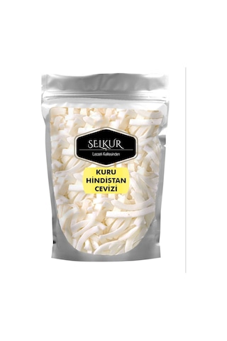 Hindistan Cevizi Kurusu 500gr 1.kalite Dilimlenmiş 500 G