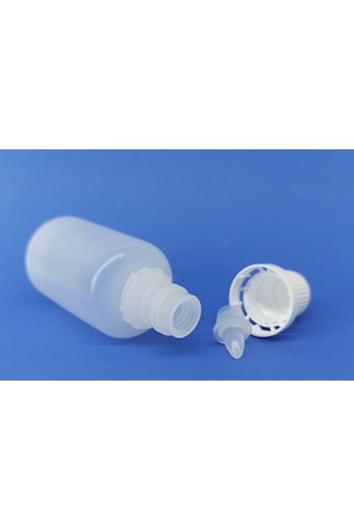 25 Adet - 30 Ml Boş Plastik Likit Şişe Mürekkep-Kolonya Şişesi