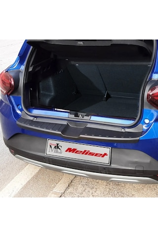 Dacia Sandero Arka Tampon Eşiği Mat Siyah 2021 Ve Sonrası Uyumlu