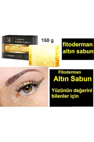 Fitoderman 24K Altın Yüz Sabunu 150 G