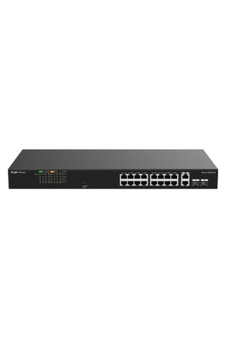 Ruijie-reyee Rg-es118fgs-lp 16 Port Poe+ 2 Port 10-100-1000 Mbps + 2 Port Sfp 120w-134052