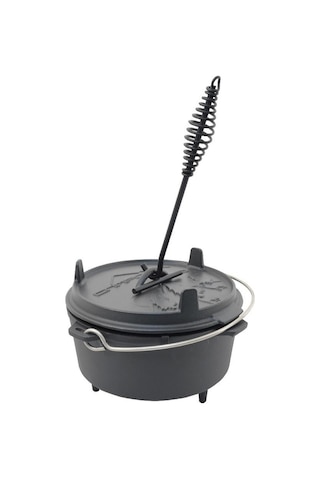 Campout Döküm Tencere 10 Inch Çok Renkli