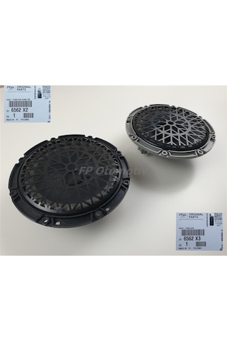 Peugeot 407 Hoparlör Seti 2 Adet 6562.X2 2 Adet 6562.X3 Tweeter Hariç-Soketsiz