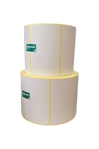 Eko Termal Barkod Etiketi 100MM X 60MM 1 Rulo 1.250 Adet