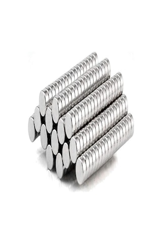 10'Lu Yuvarlak Neodyum Mıknatıs 5x2 Mm