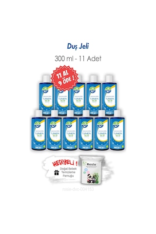 11 Al 9 Öde Turmepa Duş Jeli 300 Ml Ve Rosıe Aloe Vera
