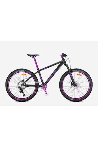Kron Rebel 27.5 Jant 1x8 Dağ Bisikleti 16.5 İnch Siyah-mor Siyah - Mor
