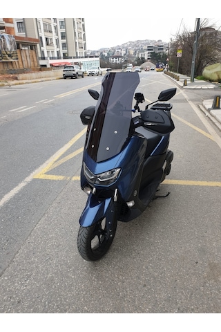 Motocam Yamaha Nmax Ön Cam 2021-2024 Model 72cm Siyah Renkli 4mm Uzun
