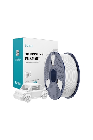 Sunlu Petg Filament Beyaz 1.75mm 1kg