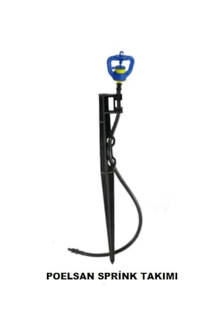 Kazıklı Mini Sprink Fiskiye Takımı- Poelsan/Rivulis/Agrodrip