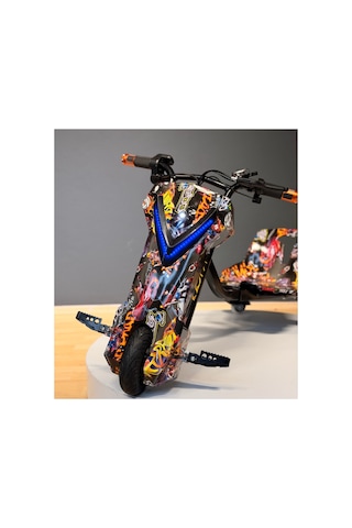 36v 350w Elektrikli Drift Scooter 3 Hızlı 25 Km/h 100 Kg Taşıma Kapasiteli Lacivert Lacivert