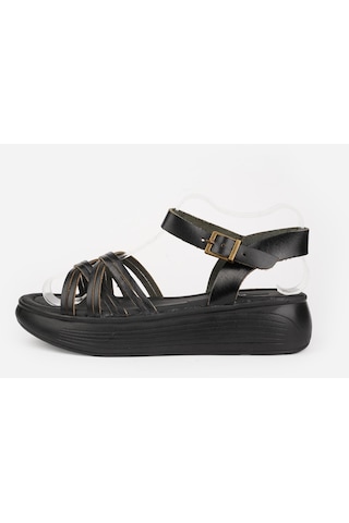Kuum London Orthopedix K8410 Hakiki Deri Kadın Sandalet 001