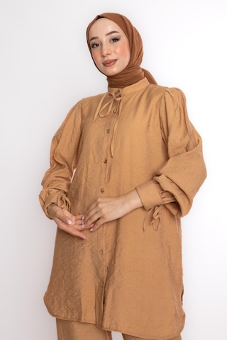 Fatma Sezen Camel Takım Çok Renkli