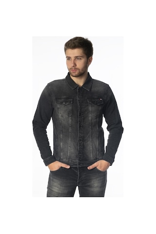 Cedy Denim Cedy Denım Erkek Slim Fit Kot Mont C307 001