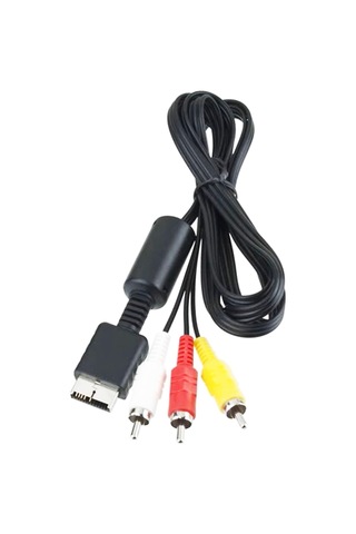 Ps2 İçin Rca Kompozit Video Kablosu - Erkek - Erkek Av Eğlence Aksesuar