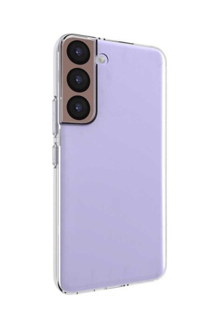 Galaxy S22 Kılıf Zore Şeffaf Ince Ve Esnek Süper Silikon Kılıf Renksiz