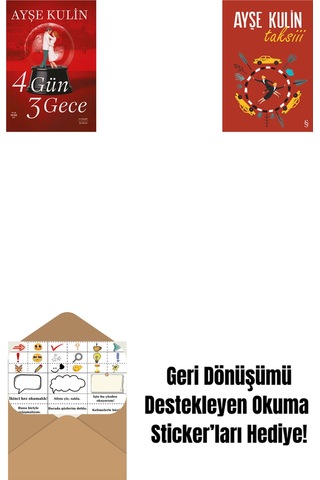 4 Gün 3 Gece + Taksiii + Okuma Sticker'ları