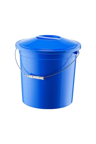 Özel Seri Banyo Toplama Su Kapaklı Lüks Kova 13 Lt No 3 Çok Renkli