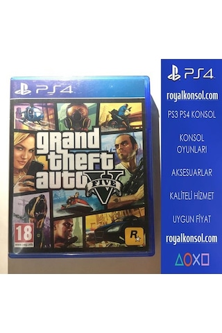 Gta 5 Gta5 Playstation 4 Ps4 Oyunu (Kutulu)