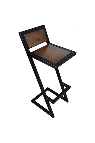 Metal Bar Taburesi Açık İskelet