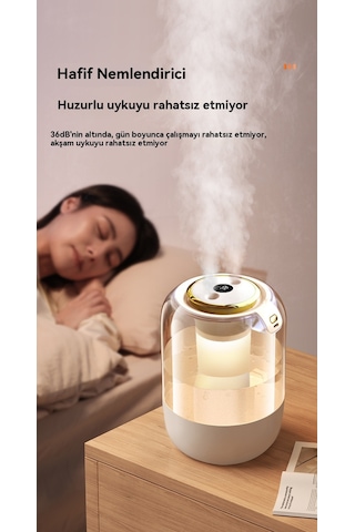 Lyon Yeni Hava Nemlendirici Ev Sessiz Yatak Odasıbüyük Sprey Hamile Kadılar Ve Bebek İçmekan Nemlendirici Yesil