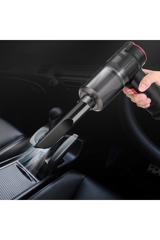 CBTxGlobal Küçük Araba Üfleme ve Emme Çift Amaçlı Elektrikli Süpürge Şarj Modeli Süper 16000pa