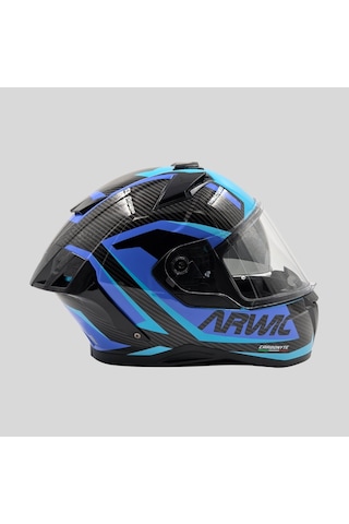 Arwic AR939 Carboneyte Ece-R 22.06 Full Face Motosiklet Kaskı Mavi