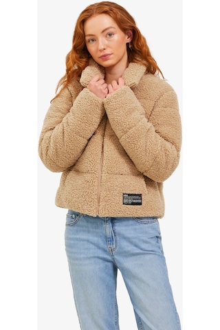 Jjxx Jxısa Teddy Puffer Jacket Otw Kadın Bej Mont 12240601-beige Bej