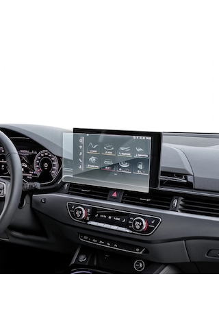 Audi A4 2019-2024 Uyumlu 10.1 İnç Navigasyon 9h Nano Ekran Koruyucu 9H Nano Ekran Koruyucu