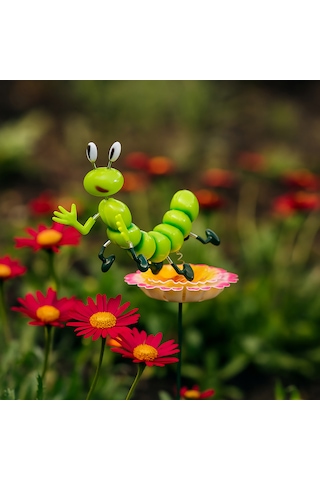 Garden With Ware Dekoratif Sevimli Tırtıl - 14,5 Cm