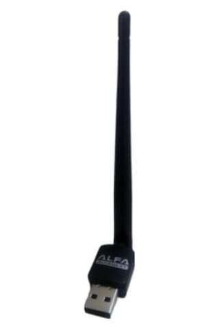 Bilgisayar Usb Kablosuz Wi-fi Adaptör Antenli Alfa