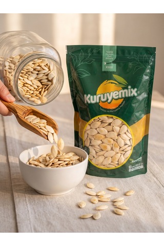 Doğal Kavrulmuş Tuzsuz Kabak Çekirdeği - Katkısız, Çıtır Ve Besleyici 750g