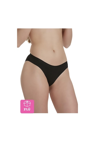X-lady Kadın 3 Lü Koton Modal Günlük Külot 1610 001