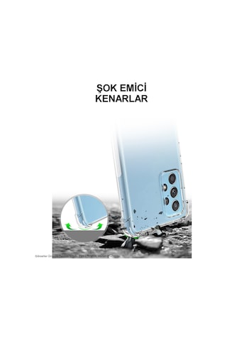 iPhone Uyumlu 8 Plus Şeffaf Airbag Köşe Korumalı Antishock Silikon Kılıf