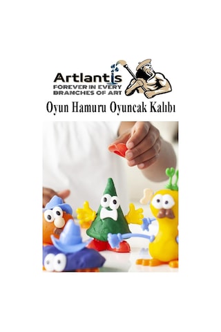 Oyun Hamuru Oyuncak Kalıbı 1 Paket Oyun Hamuru Aksesuarları Seti