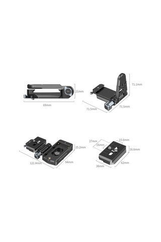 Smallrig - 4696 Np-f Serileri İçin Batarya Plate