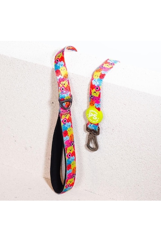 Pawstar Monsters Leash Kedi Köpek Sevk & Gezdirme Kayışı Köpek Uzatma Tasması Çok Renkli