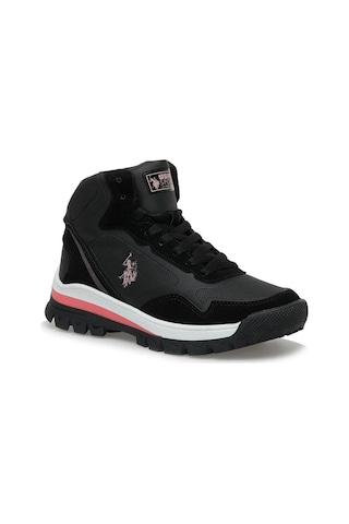 U.s. Polo Assn. Kadın Bot & Bootie Siyah-pembe 101392005 Sagan Hı Wmn 3pr 24ks94000367 S940022 Pembe - Siyah