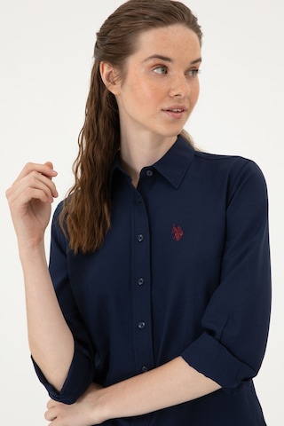 U.s. Polo Assn. Kadın Lacivert Gömlek Basic 50316711-vr033 Lacivert