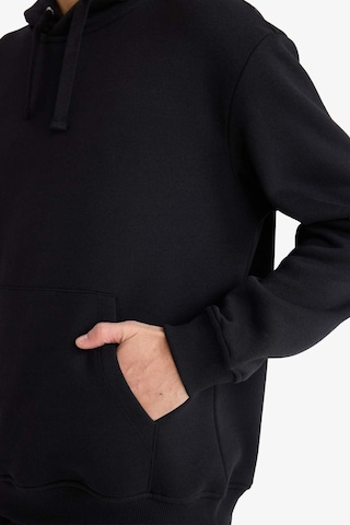Defacto Regular Fit 2li Eşofman Takımı Kapüşonlu Sweatshirt Eşofman Altı F9624ax25aubk81 Siyah-bk81